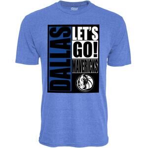 Blue 84 Nba Unisex Adult Nba Tri Blend T Shirt Arch Team Color